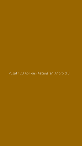 Tampilan Antarmuka Aplikasi Pusat123 Aplikasi Kebugaran Android - 3