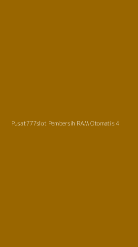 Tampilan Antarmuka Aplikasi Pusat777slot Pembersih Ram Otomatis - 4