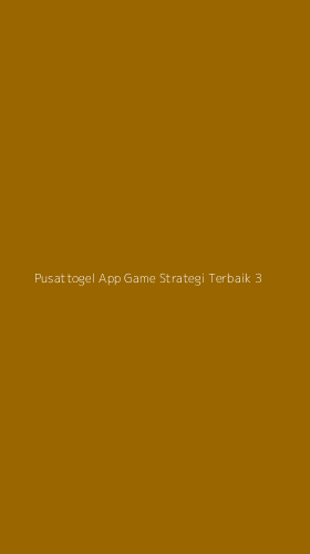 Tampilan Antarmuka Aplikasi Pusattogel App Game Strategi Terbaik - 3
