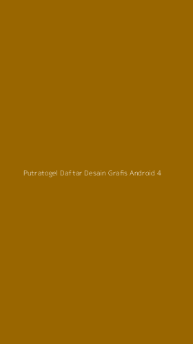 Tampilan Antarmuka Aplikasi Putratogel Daftar Desain Grafis Android - 4