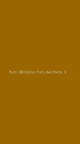 Tampilan Antarmuka Aplikasi Putri 88 Editor Foto Aesthetic - 3