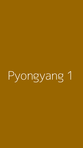 Tampilan Antarmuka Aplikasi Pyongyang - 1