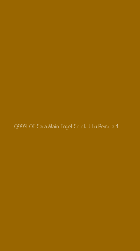 Tampilan Antarmuka Aplikasi Q99slot Cara Main Togel Colok Jitu Pemula - 1
