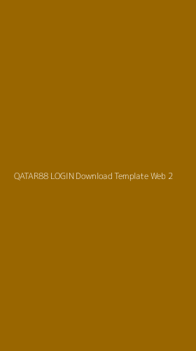 Tampilan Antarmuka Aplikasi Qatar88 Login Download Template Web - 2