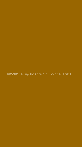 Tampilan Antarmuka Aplikasi Qbandar Kumpulan Game Slot Gacor Terbaik - 1
