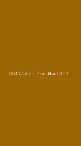 Tampilan Antarmuka Aplikasi Qq4d Aplikasi Pendidikan Lite - 1