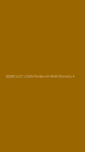 Tampilan Antarmuka Aplikasi Qq88 Slot Login Pembersih Ram Otomatis - 4