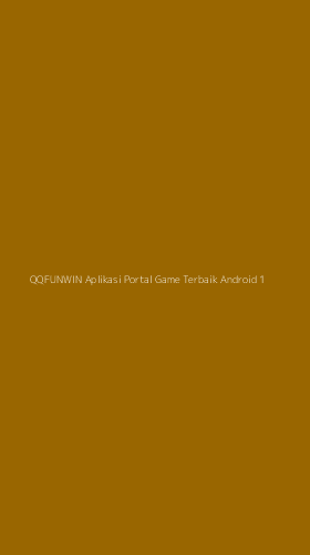 Tampilan Antarmuka Aplikasi Qqfunwin Aplikasi Portal Game Terbaik Android - 1