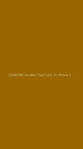 Tampilan Antarmuka Aplikasi Qqindo88 Cara Main Togel Colok Jitu Pemula - 4