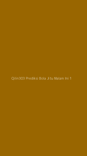 Tampilan Antarmuka Aplikasi Qilin303 Prediksi Bola Jitu Malam Ini - 1