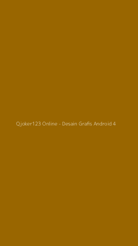 Tampilan Antarmuka Aplikasi Qjoker123 Online - Desain Grafis Android - 4