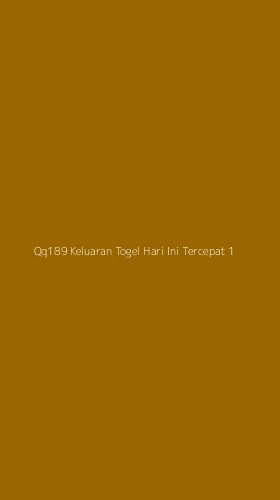 Tampilan Antarmuka Aplikasi Qq189 Keluaran Togel Hari Ini Tercepat - 1