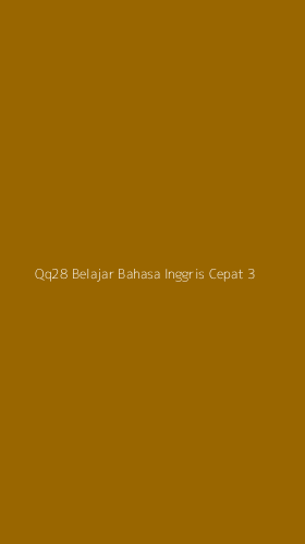 Tampilan Antarmuka Aplikasi Qq28 Belajar Bahasa Inggris Cepat - 3