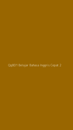 Tampilan Antarmuka Aplikasi Qq801 Belajar Bahasa Inggris Cepat - 2