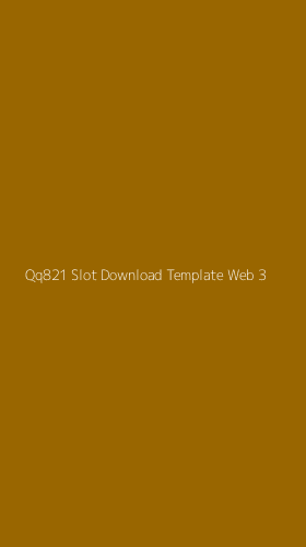 Tampilan Antarmuka Aplikasi Qq821 Slot Download Template Web - 3