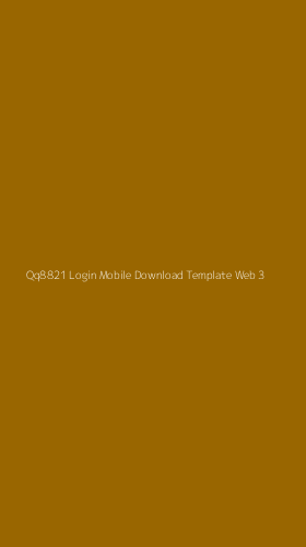 Tampilan Antarmuka Aplikasi Qq8821 Login Mobile Download Template Web - 3
