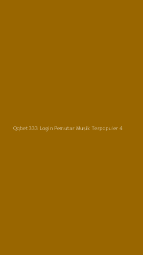 Tampilan Antarmuka Aplikasi Qqbet333 Login Pemutar Musik Terpopuler - 4