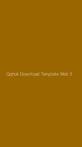Tampilan Antarmuka Aplikasi Qqhok Download Template Web - 3