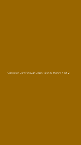 Tampilan Antarmuka Aplikasi Qqindobet Com Panduan Deposit Dan Withdraw Kilat - 2