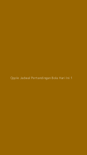 Tampilan Antarmuka Aplikasi Qqole Jadwal Pertandingan Bola Hari Ini - 1