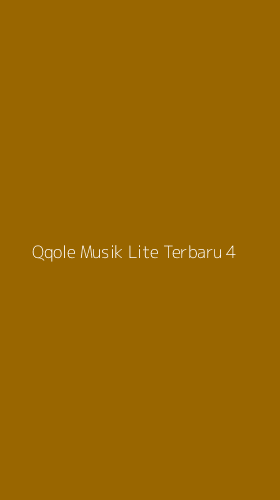 Tampilan Antarmuka Aplikasi Qqole Musik Lite Terbaru - 4