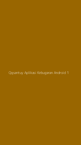 Tampilan Antarmuka Aplikasi Qqsantuy Aplikasi Kebugaran Android - 1