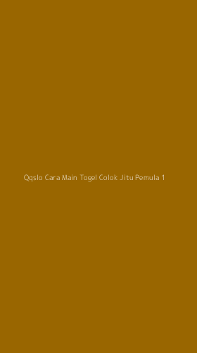 Tampilan Antarmuka Aplikasi Qqslo Cara Main Togel Colok Jitu Pemula - 1