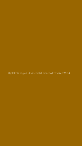Tampilan Antarmuka Aplikasi Qqslot777 Login Link Alternatif Download Template Web - 4