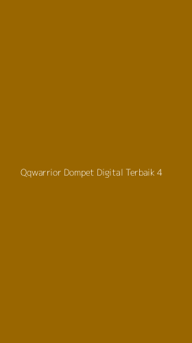 Tampilan Antarmuka Aplikasi Qqwarrior Dompet Digital Terbaik - 4