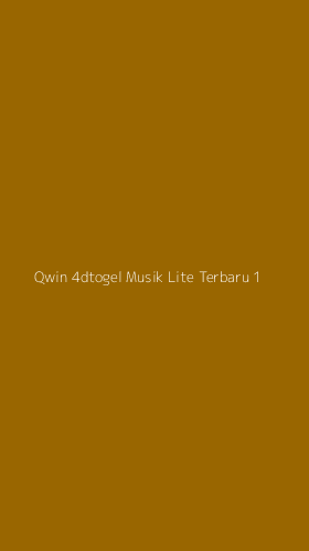 Tampilan Antarmuka Aplikasi Qwin 4dtogel Musik Lite Terbaru - 1