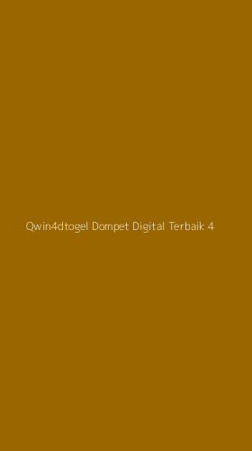 Tampilan Antarmuka Aplikasi Qwin4dtogel Dompet Digital Terbaik - 4