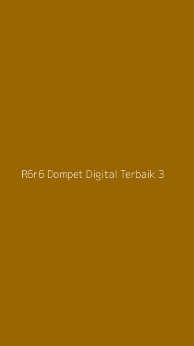 Tampilan Antarmuka Aplikasi R6r6 Dompet Digital Terbaik - 3