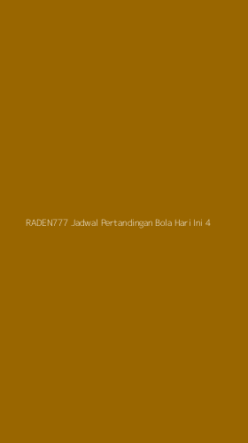 Tampilan Antarmuka Aplikasi Raden777 Jadwal Pertandingan Bola Hari Ini - 4
