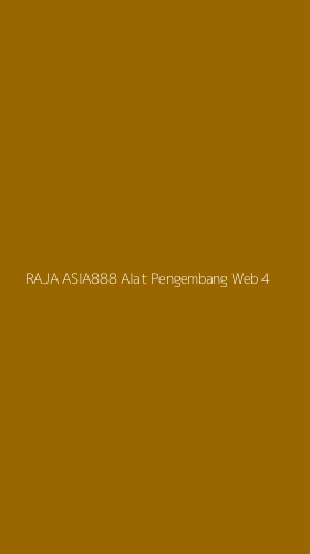 Tampilan Antarmuka Aplikasi Raja Asia888 Alat Pengembang Web - 4