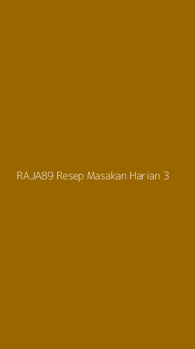 Tampilan Antarmuka Aplikasi Raja89 Resep Masakan Harian - 3