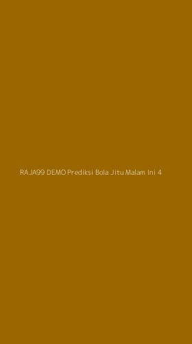 Tampilan Antarmuka Aplikasi Raja99 Demo Prediksi Bola Jitu Malam Ini - 4