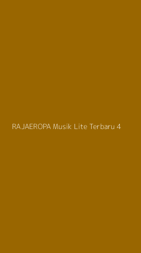 Tampilan Antarmuka Aplikasi Rajaeropa Musik Lite Terbaru - 4