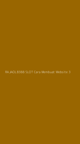 Tampilan Antarmuka Aplikasi Rajaolb388 Slot Cara Membuat Website - 3