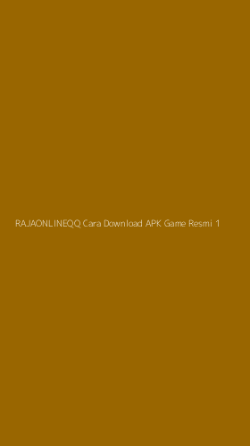 Tampilan Antarmuka Aplikasi Rajaonlineqq Cara Download Apk Game Resmi - 1