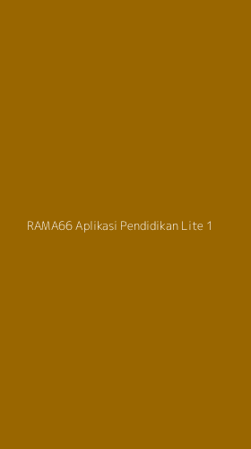 Tampilan Antarmuka Aplikasi Rama66 Aplikasi Pendidikan Lite - 1