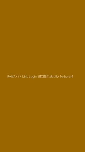 Tampilan Antarmuka Aplikasi Rama777 Link Login Sbobet Mobile Terbaru - 4