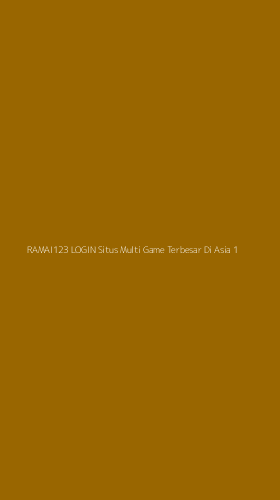 Tampilan Antarmuka Aplikasi Ramai123 Login Situs Multi Game Terbesar Di Asia - 1
