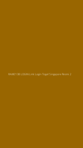 Tampilan Antarmuka Aplikasi Rame138 Login Link Login Togel Singapore Resmi - 2