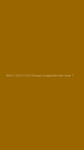 Tampilan Antarmuka Aplikasi Rasa 123123 Slot Panduan Lengkap Bermain Aman - 1