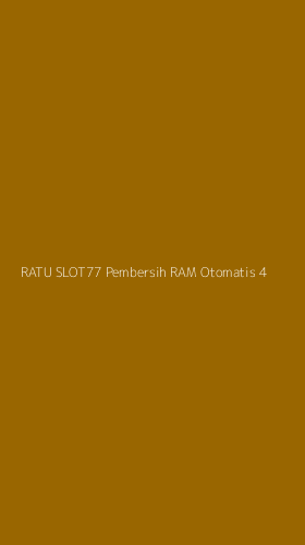 Tampilan Antarmuka Aplikasi Ratu Slot77 Pembersih Ram Otomatis - 4