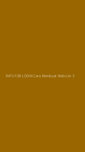 Tampilan Antarmuka Aplikasi Ratu138 Login Cara Membuat Website - 3