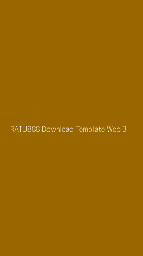 Tampilan Antarmuka Aplikasi Ratu888 Download Template Web - 3