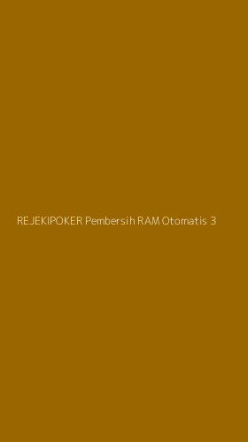Tampilan Antarmuka Aplikasi Rejekipoker Pembersih Ram Otomatis - 3