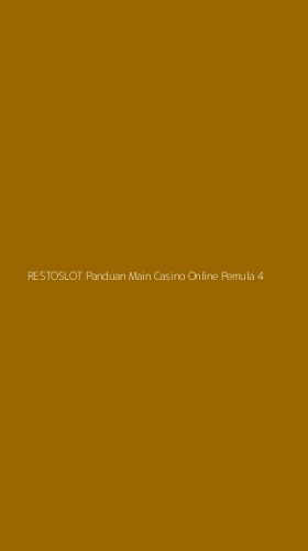 Tampilan Antarmuka Aplikasi Restoslot Panduan Main Casino Online Pemula - 4