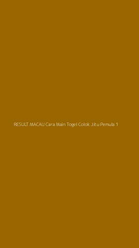 Tampilan Antarmuka Aplikasi Result Macau Cara Main Togel Colok Jitu Pemula - 1